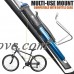 BV Bike Pump with Extendable Extractable Hose  Mini  Blue - B00V3L7954